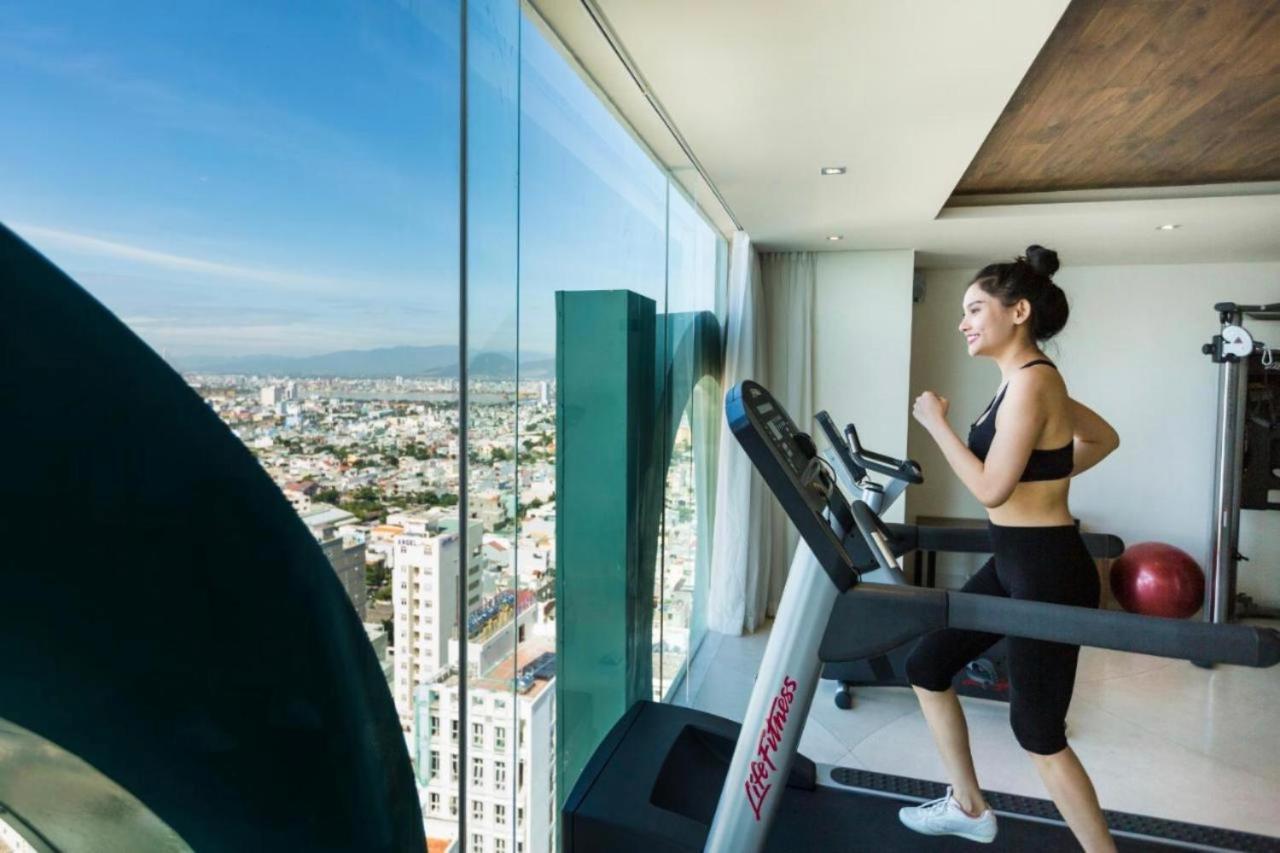 Stunning Apartments Across My Khe Beach ! Rooftop Pool & Gym Danang Exteriér fotografie